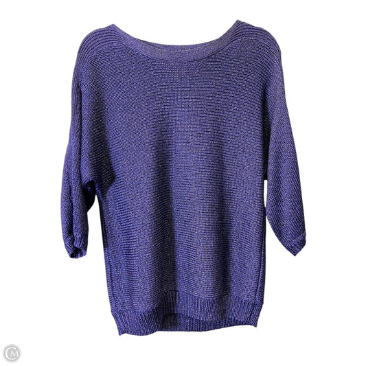Sweater By Chicos In Purple, Size: M
