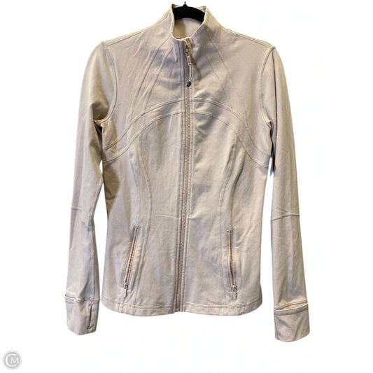 Athletic Jacket By Lululemon In Pink, Size: 10