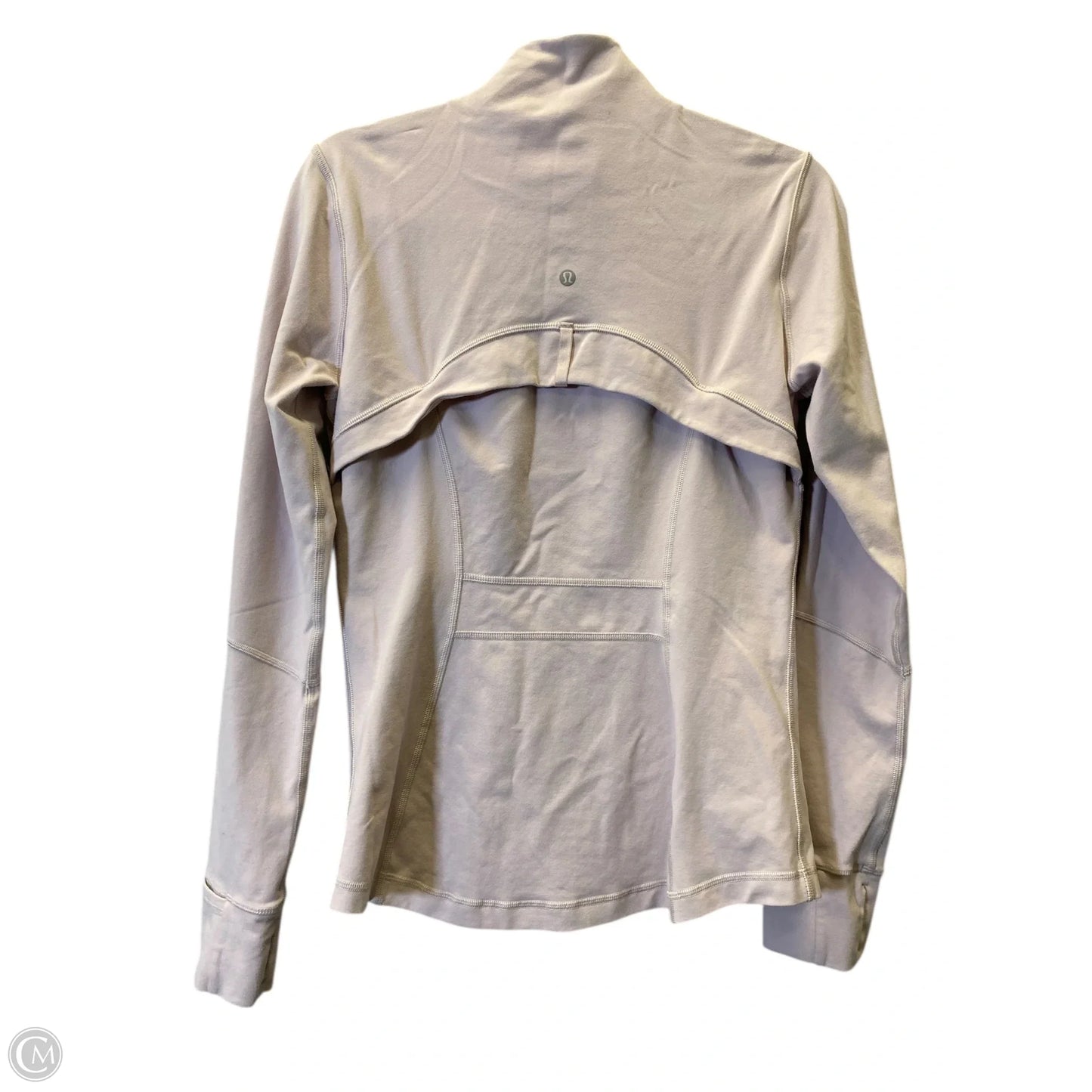 Athletic Jacket By Lululemon In Pink, Size: 10