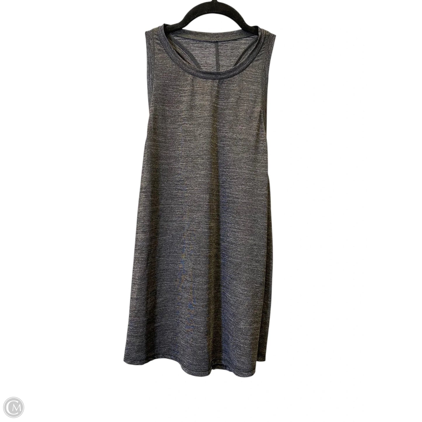 Athletic Tank Top By Lululemon In Grey, Size: M