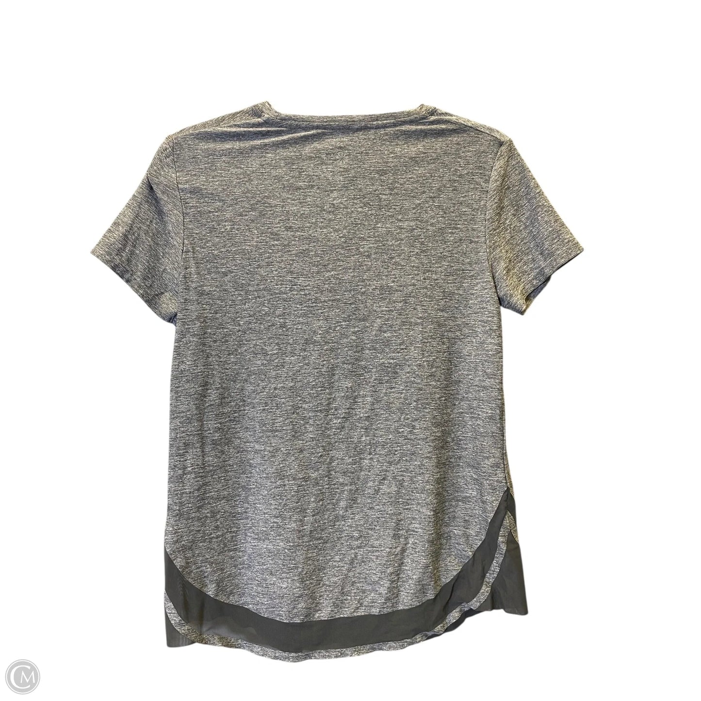 Athletic Top Short Sleeve By Athleta In Grey, Size: Xs