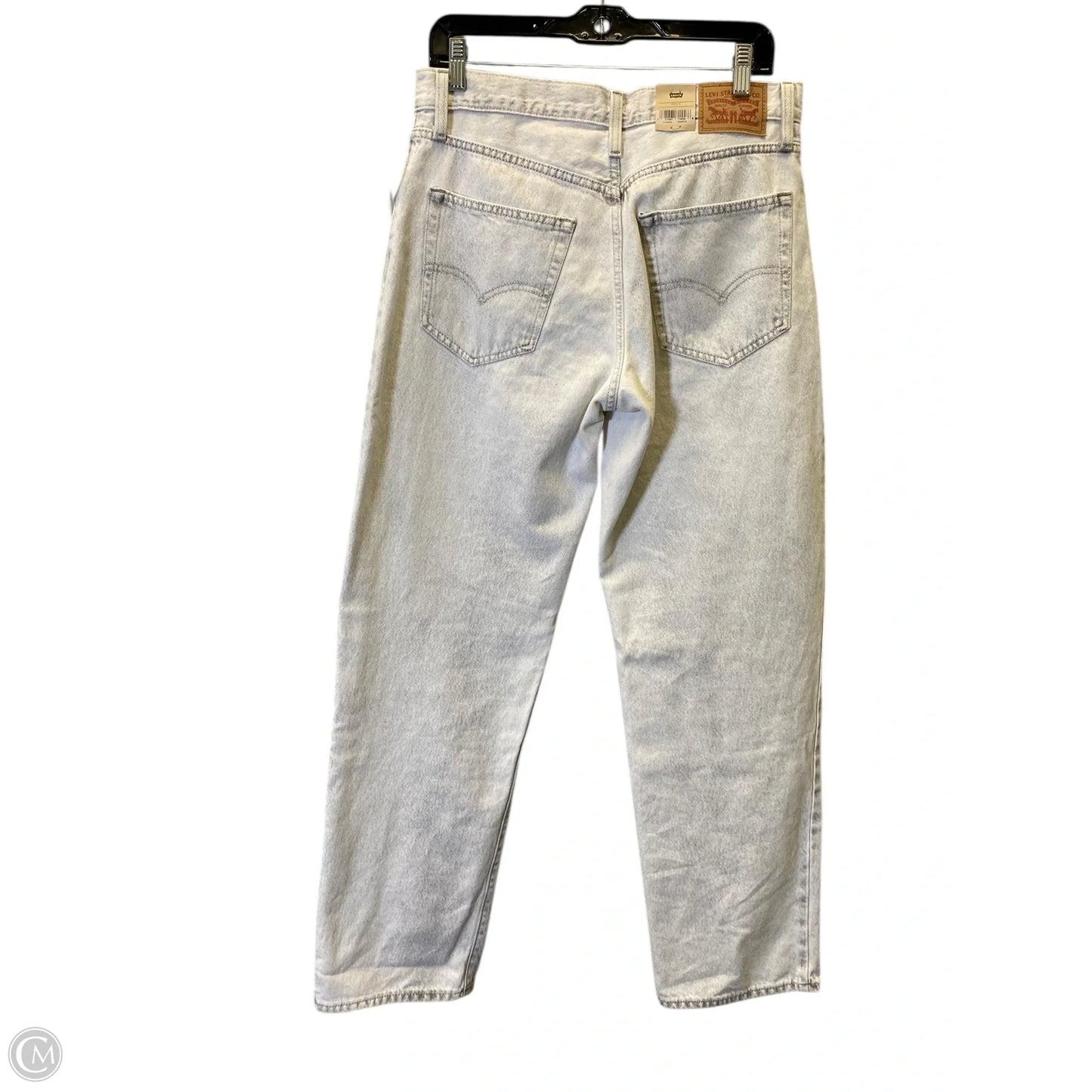 Jeans Straight By Levis In Grey, Size: 8