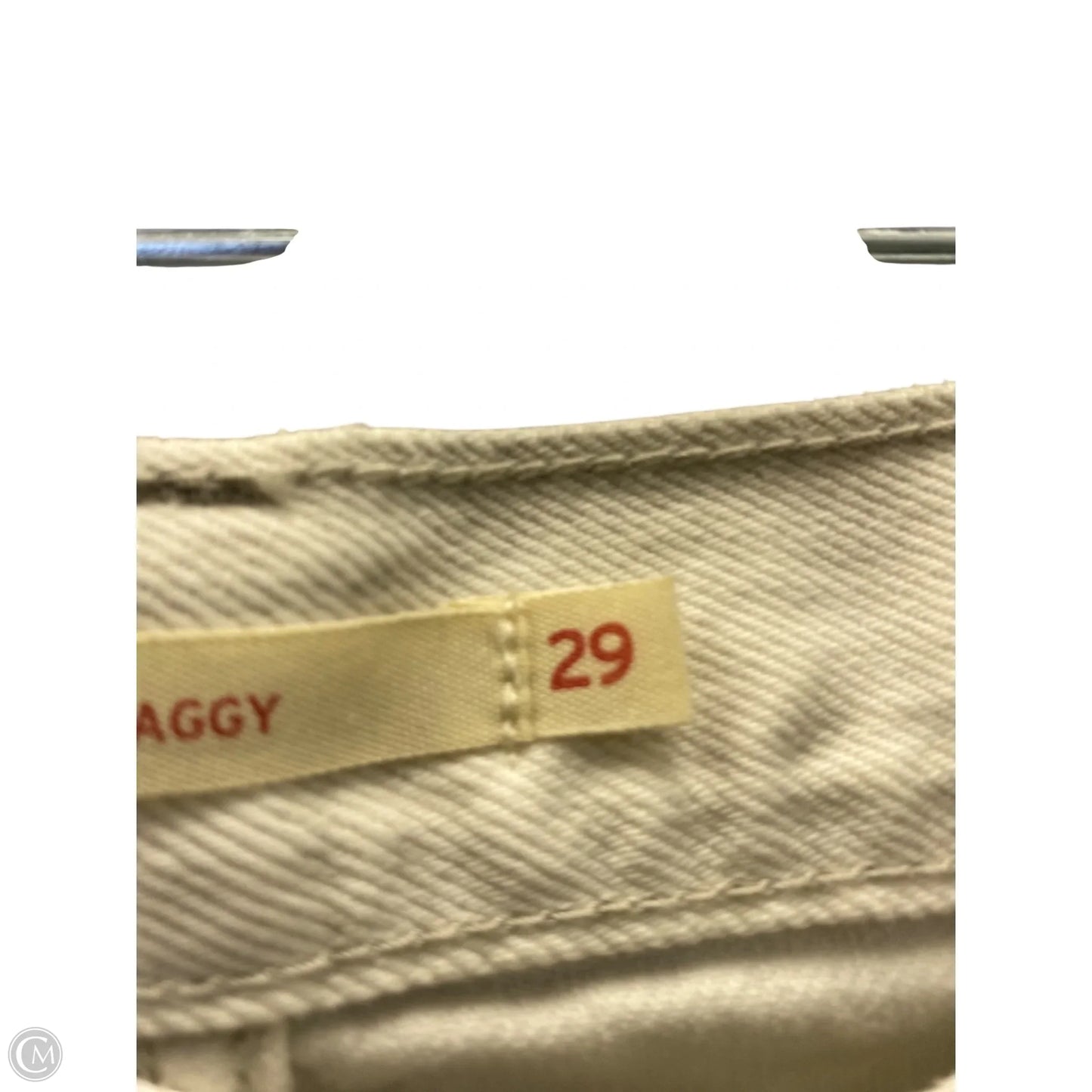 Jeans Straight By Levis In Grey, Size: 8