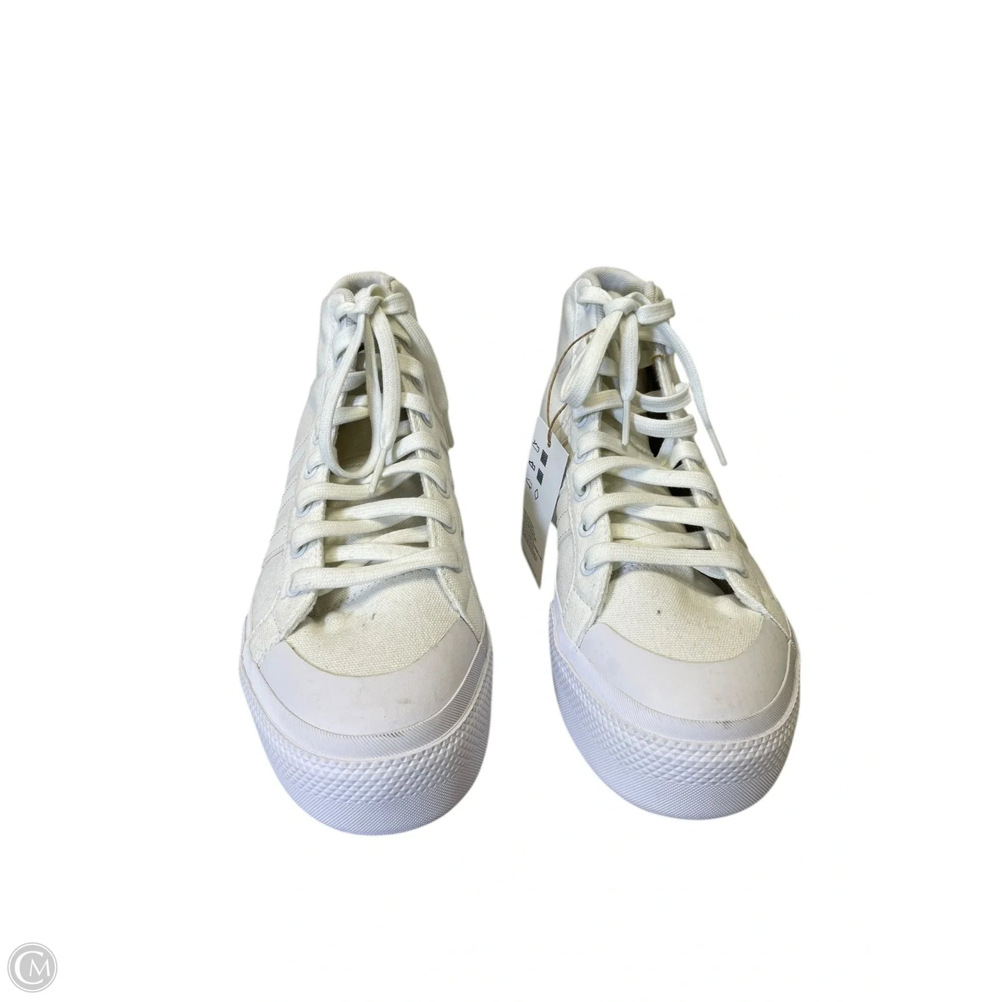 Shoes Flats By Adidas In White, Size: 9