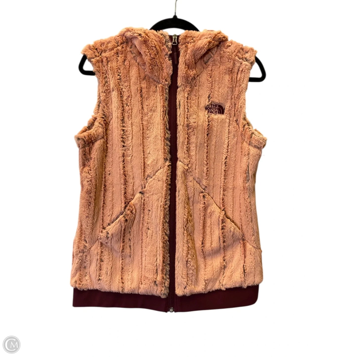 Vest Fleece By The North Face In Peach, Size: S