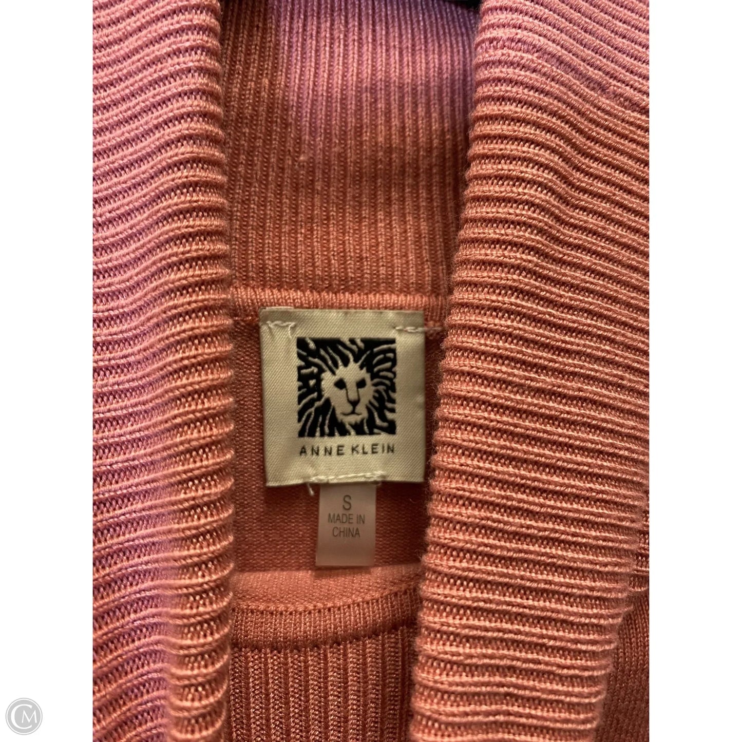 Top Short Sleeve By Ann Taylor In Pink, Size: S