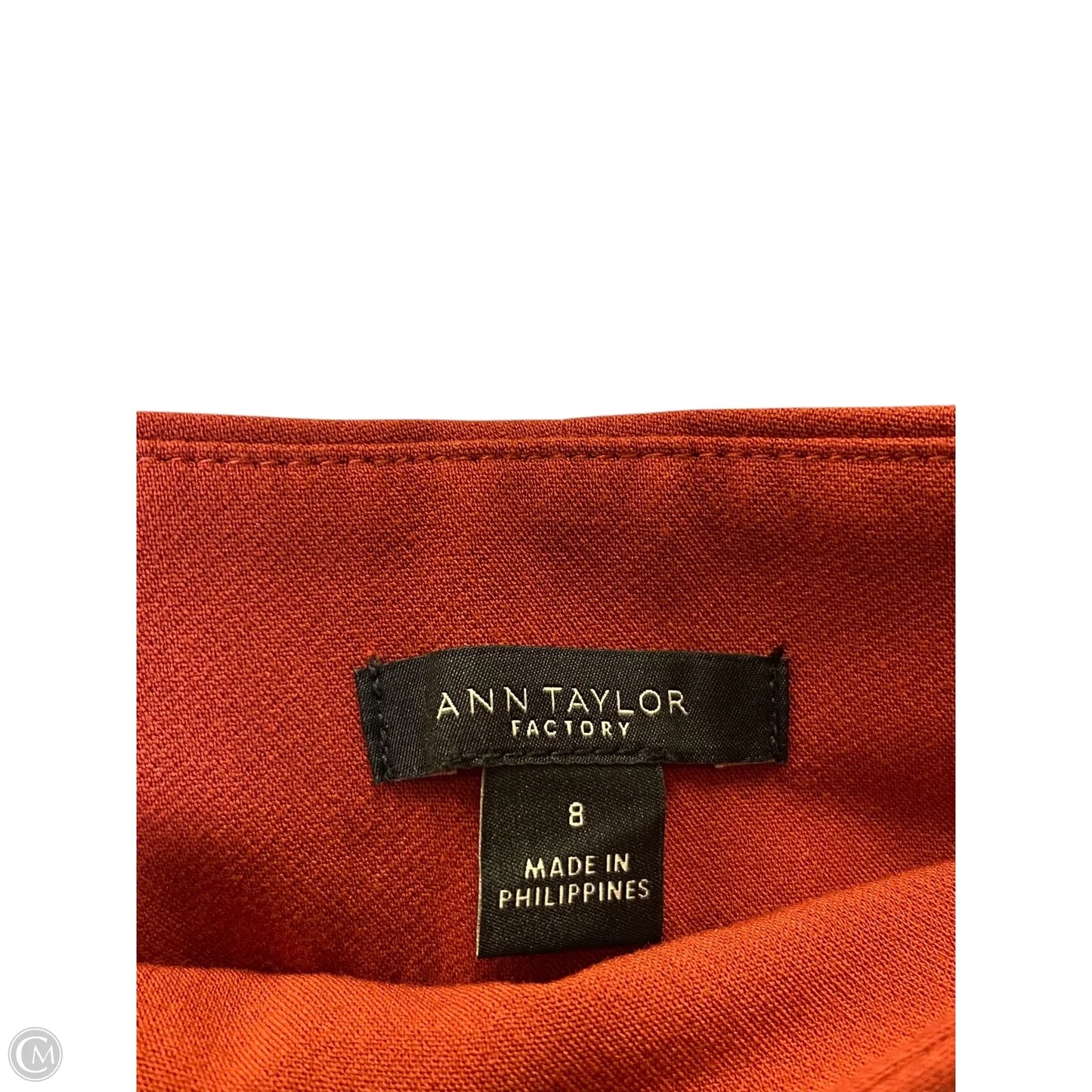 Pants Wide Leg By Ann Taylor In Orange, Size: 8