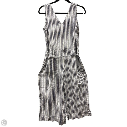 Overalls By Beachlunchlounge In Blue & White, Size: M