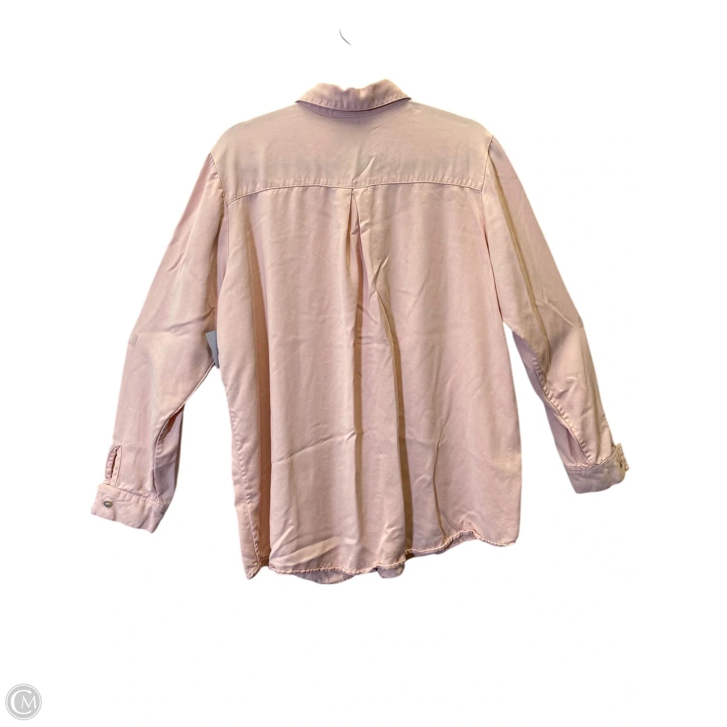 Top Long Sleeve By Soft Surroundings In Pink, Size: L