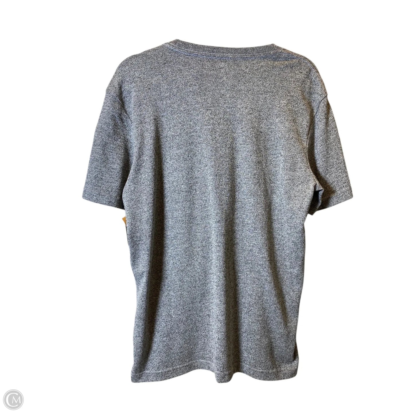 Top Short Sleeve By Roots In Grey, Size: S