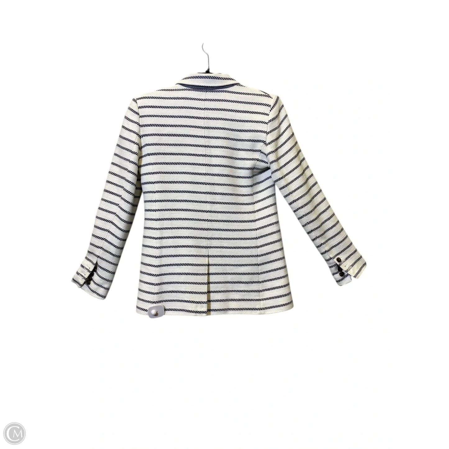 Blazer By Ann Taylor In Black & White, Size: Xs