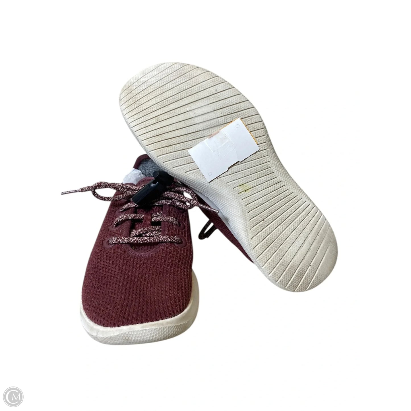 Shoes Flats By Allbirds In Maroon, Size: 8