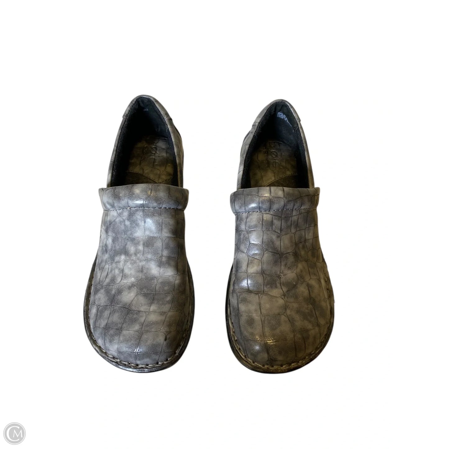 Shoes Heels Platform By Boc In Grey, Size: 7.5