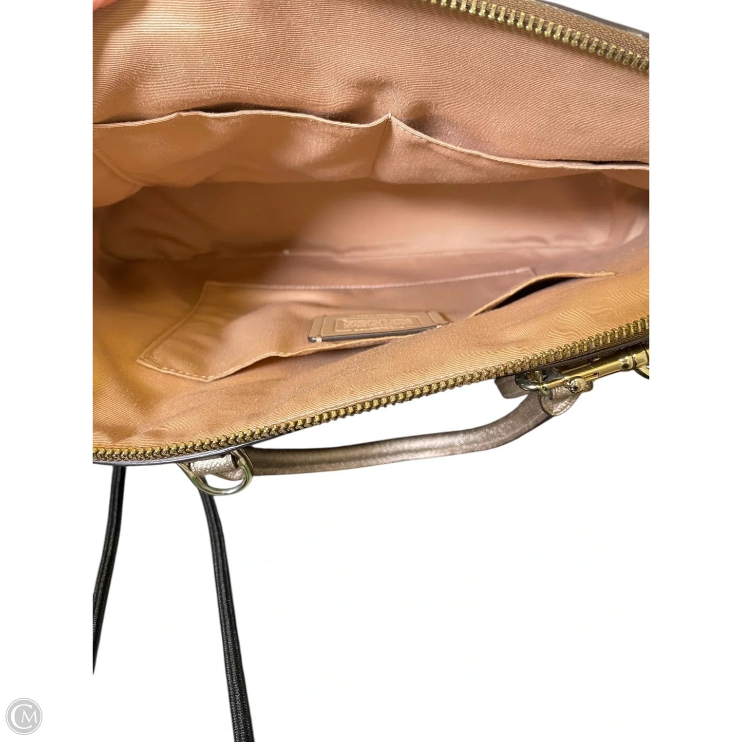 Handbag Designer By Coach, Size: Medium