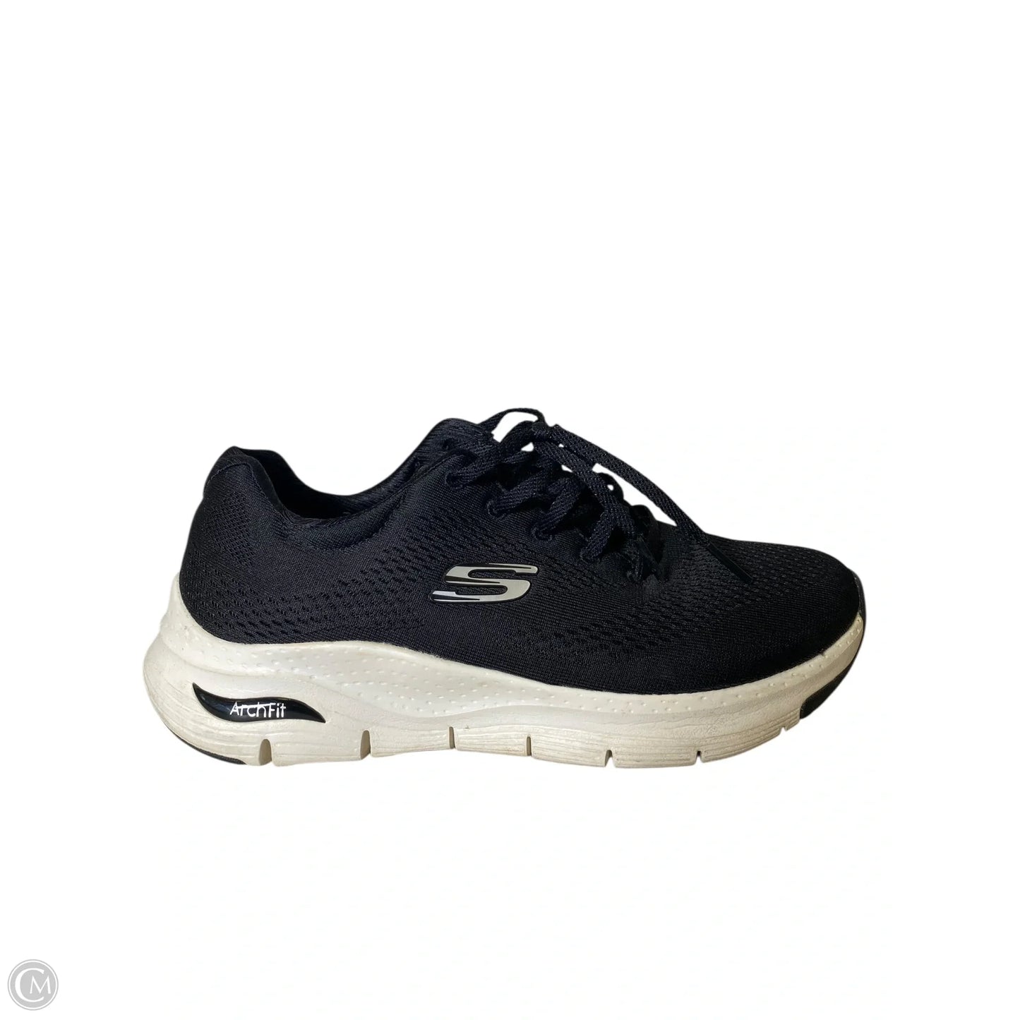 Shoes Athletic By Skechers In Black, Size: 7.5