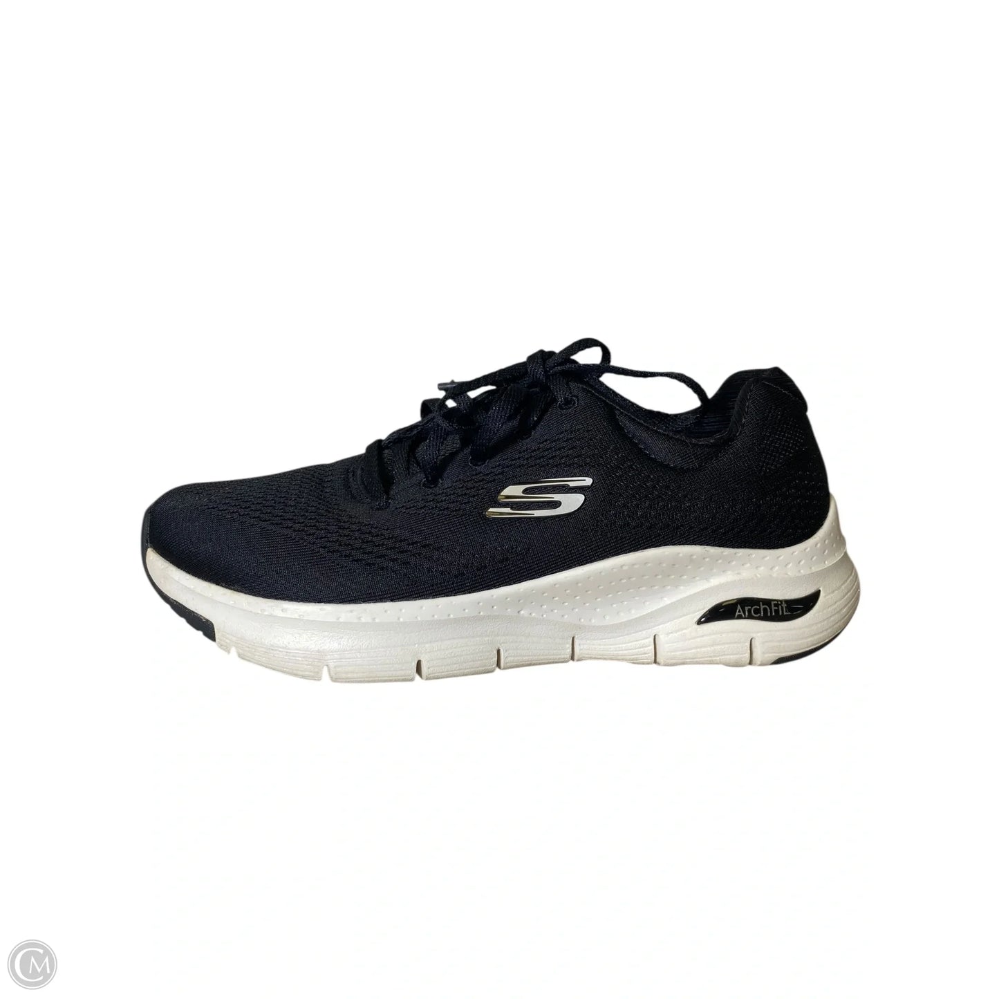 Shoes Athletic By Skechers In Black, Size: 7.5