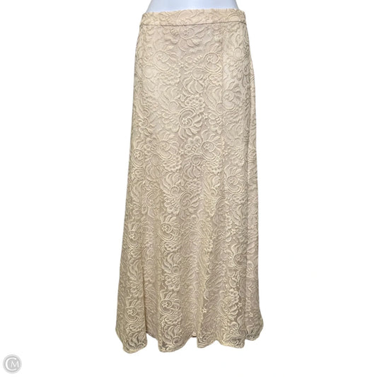 Skirt Maxi By Loft In Beige, Size: 0