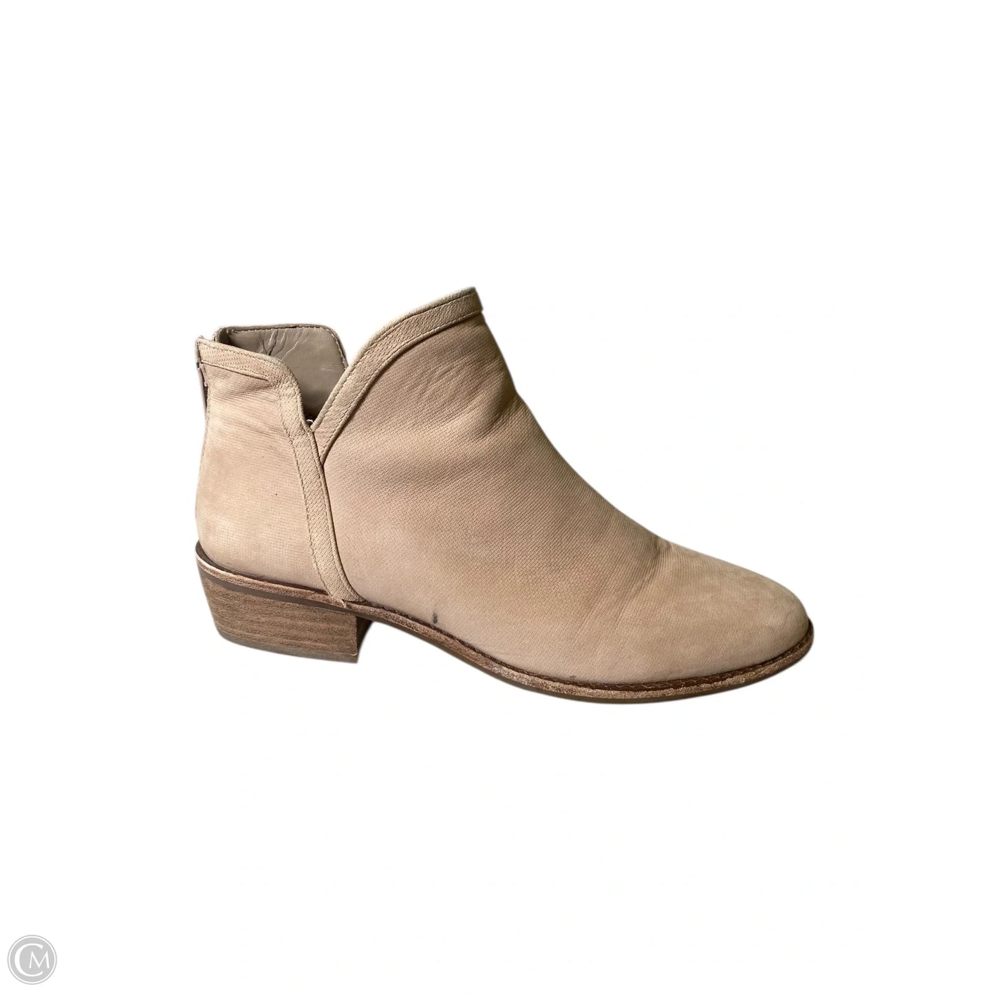Boots Ankle Flats By Giani Bernini In Beige, Size: 8