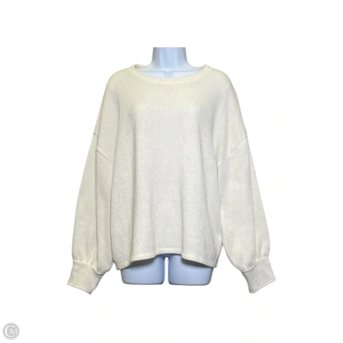 Sweater By Madewell In Cream, Size: Xl