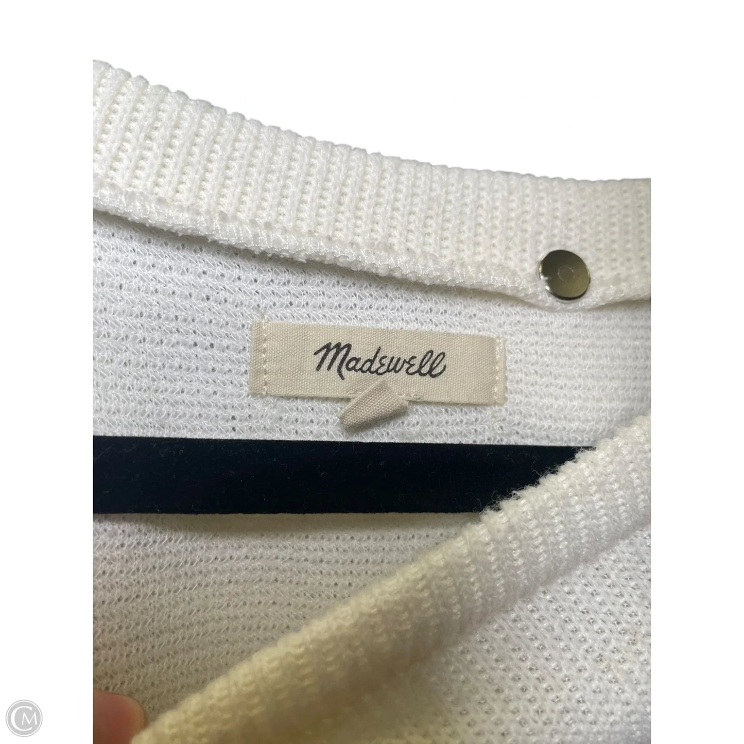 Sweater By Madewell In Cream, Size: Xl