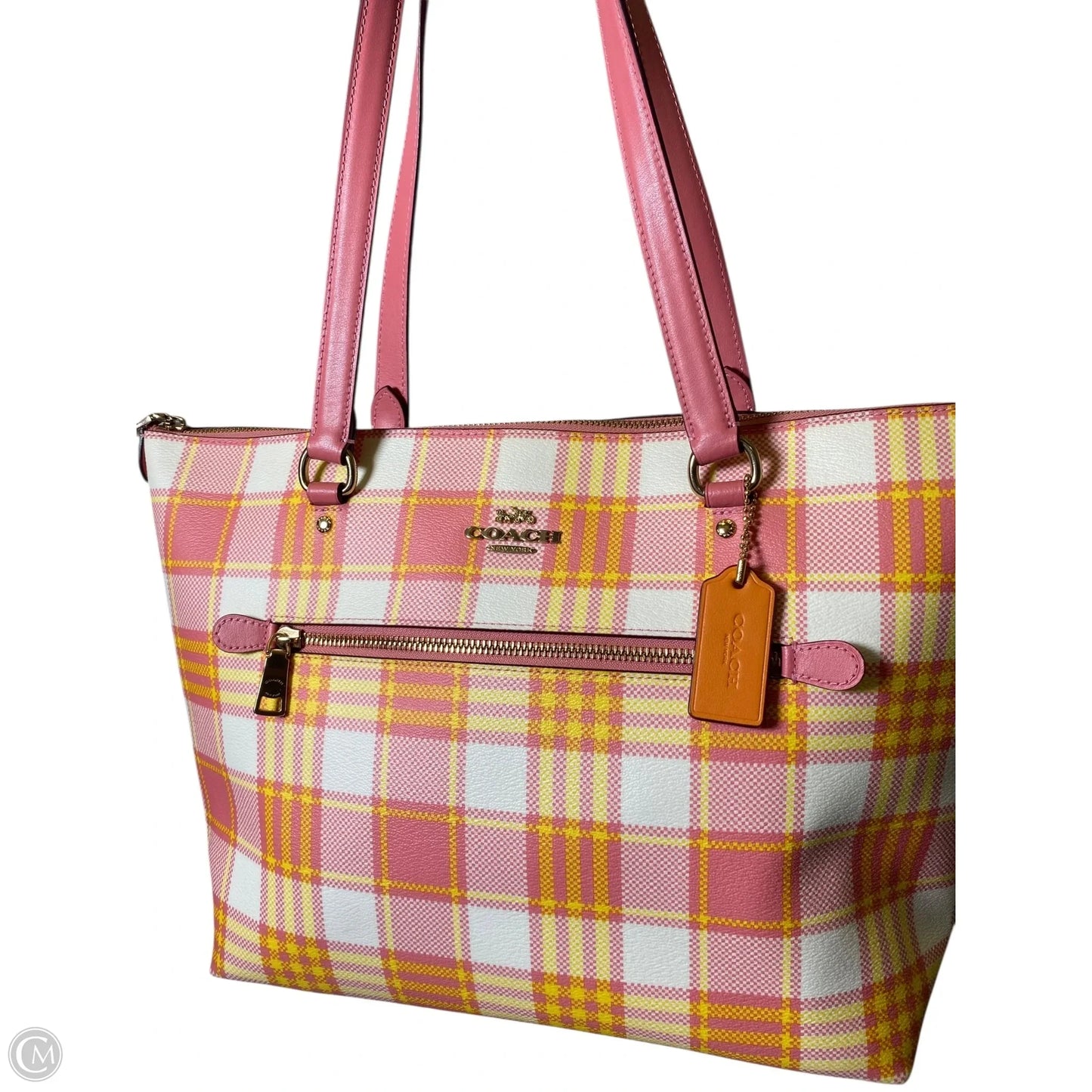 Handbag Designer By Coach, Size: Large