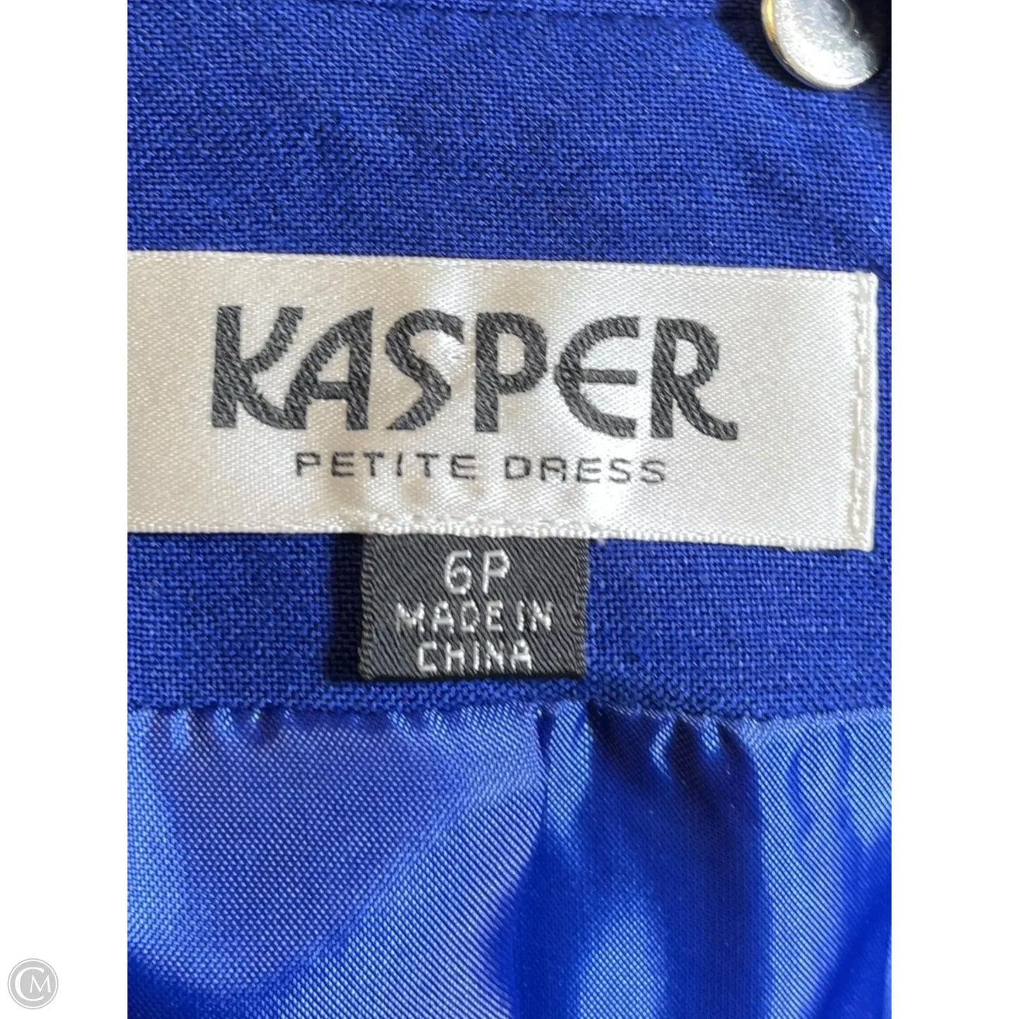 Blazer By Kasper In Blue, Size: S