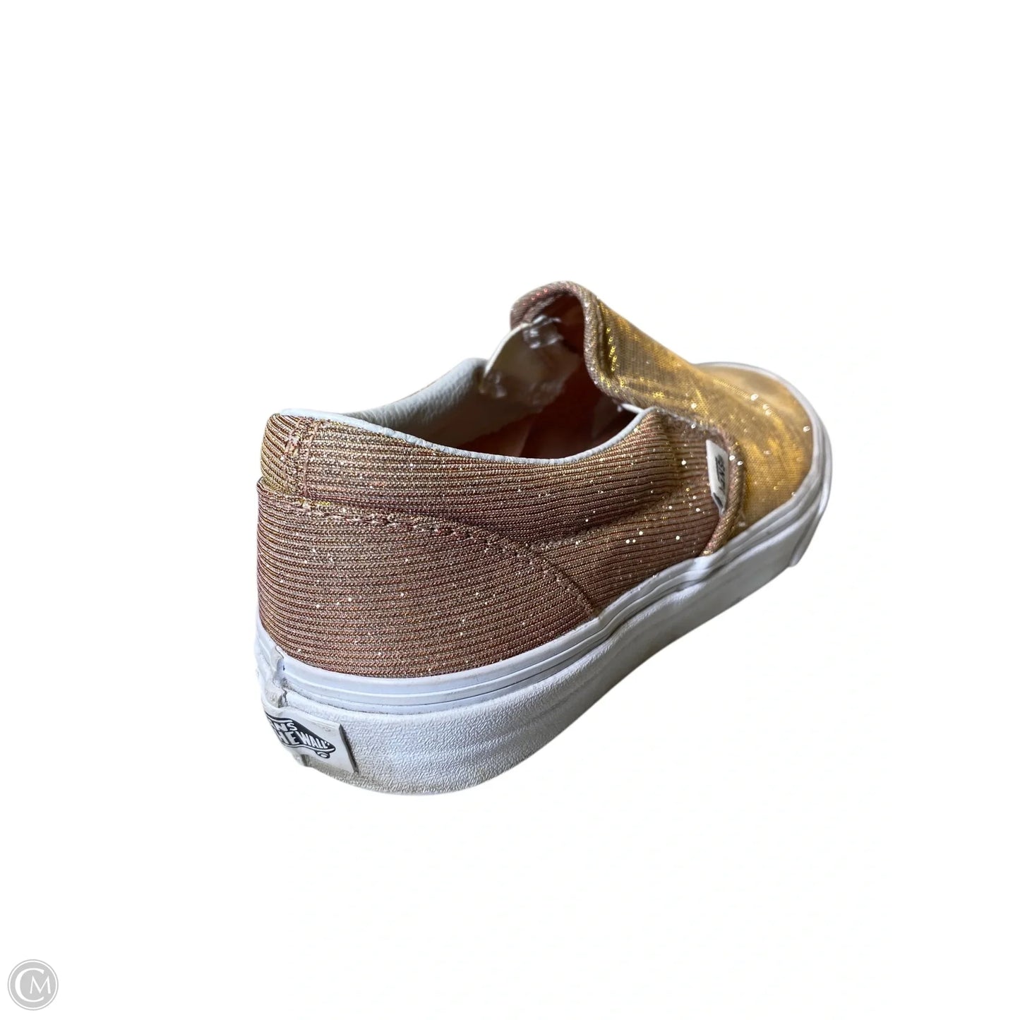 Shoes Flats By Vans In Rose Gold, Size: 8
