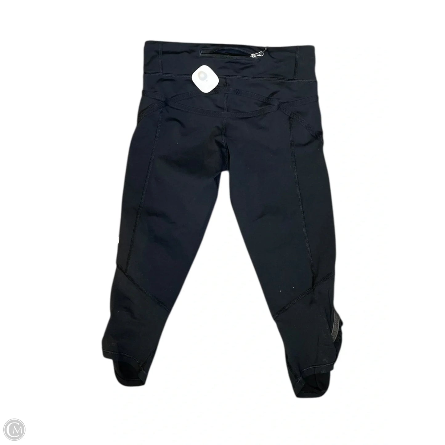 Athletic Capris By Lululemon In Black, Size: 4