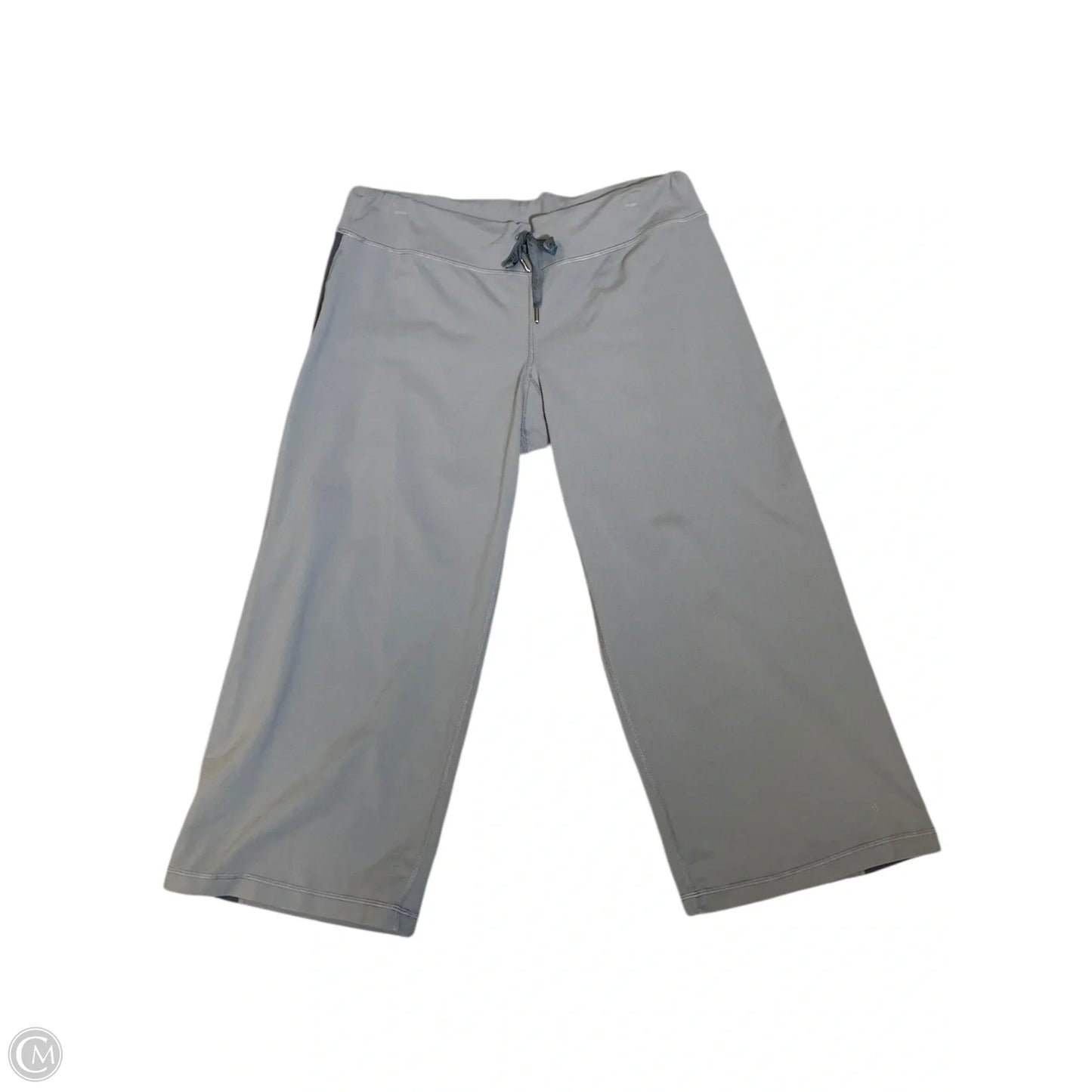 Athletic Capris By Lululemon In Grey, Size: 10