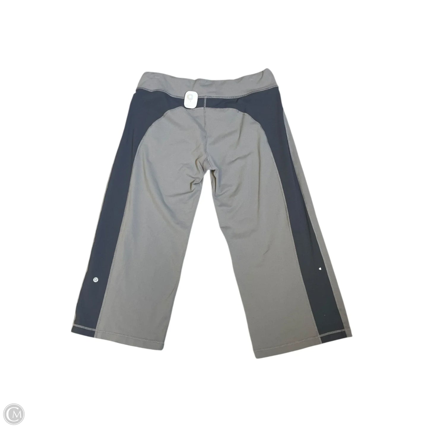 Athletic Capris By Lululemon In Grey, Size: 10