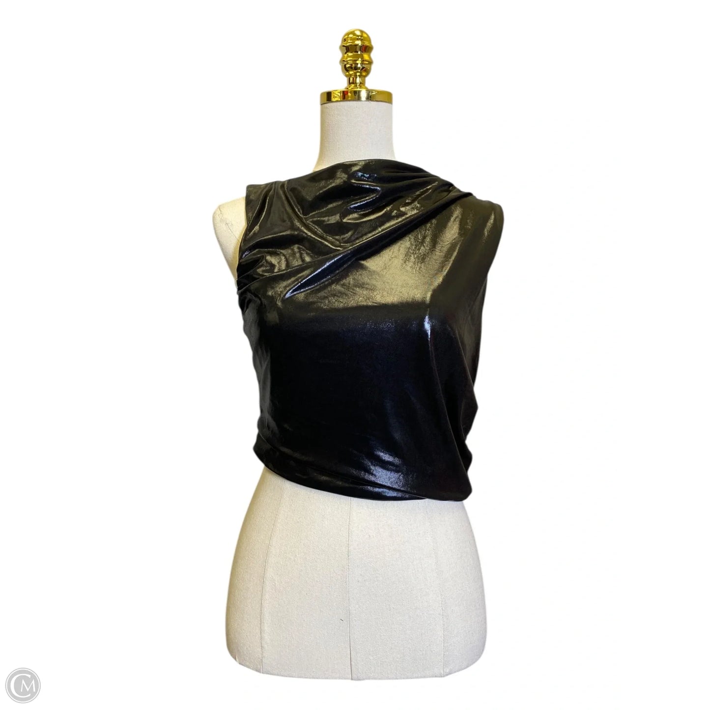 Top Sleeveless By Fashion Bug In Black, Size: L