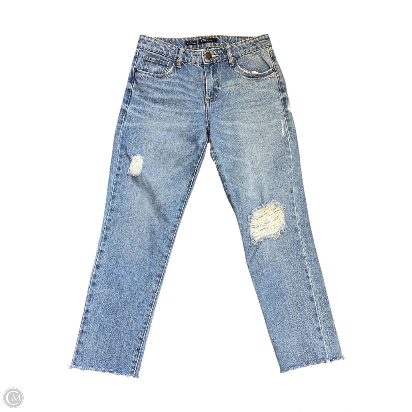 Jeans Straight By Sts Blue In Blue Denim, Size: 2