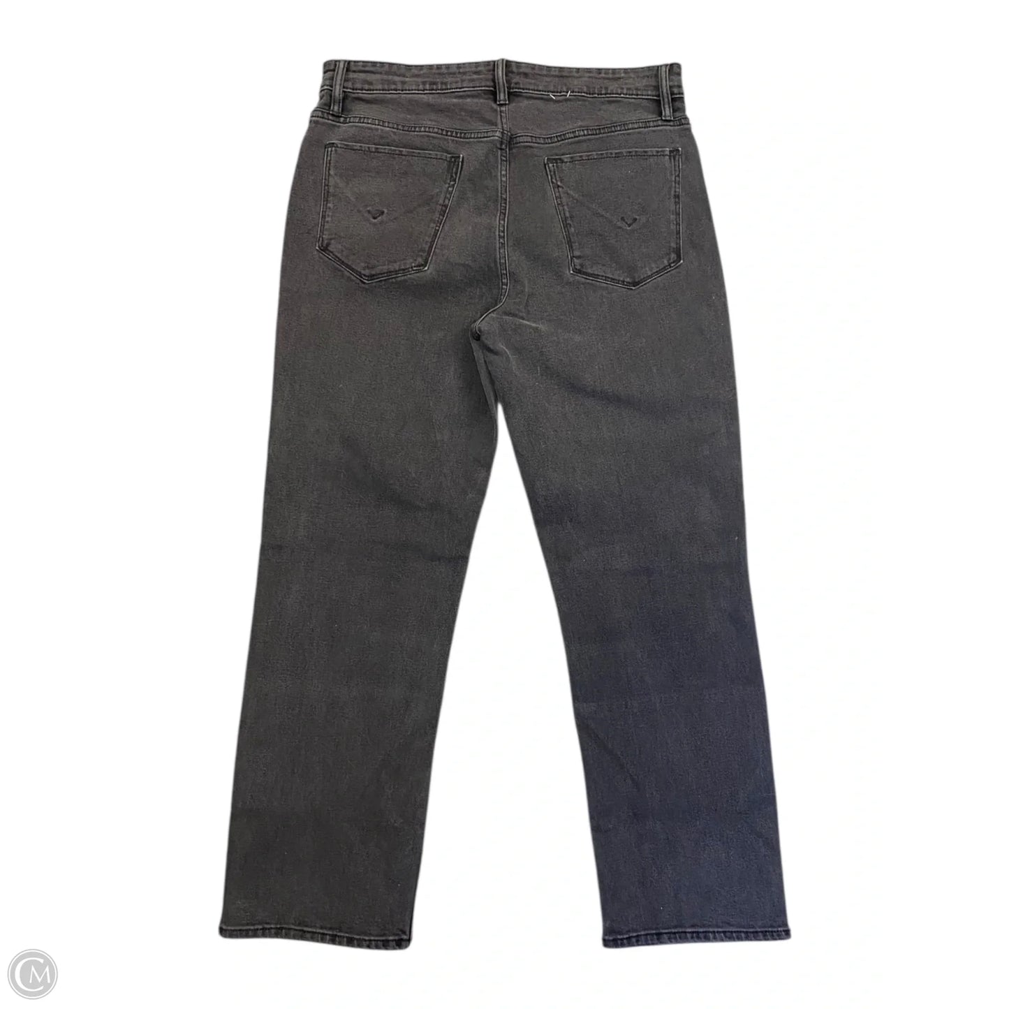 Jeans Straight By Hudson In Black, Size: 12