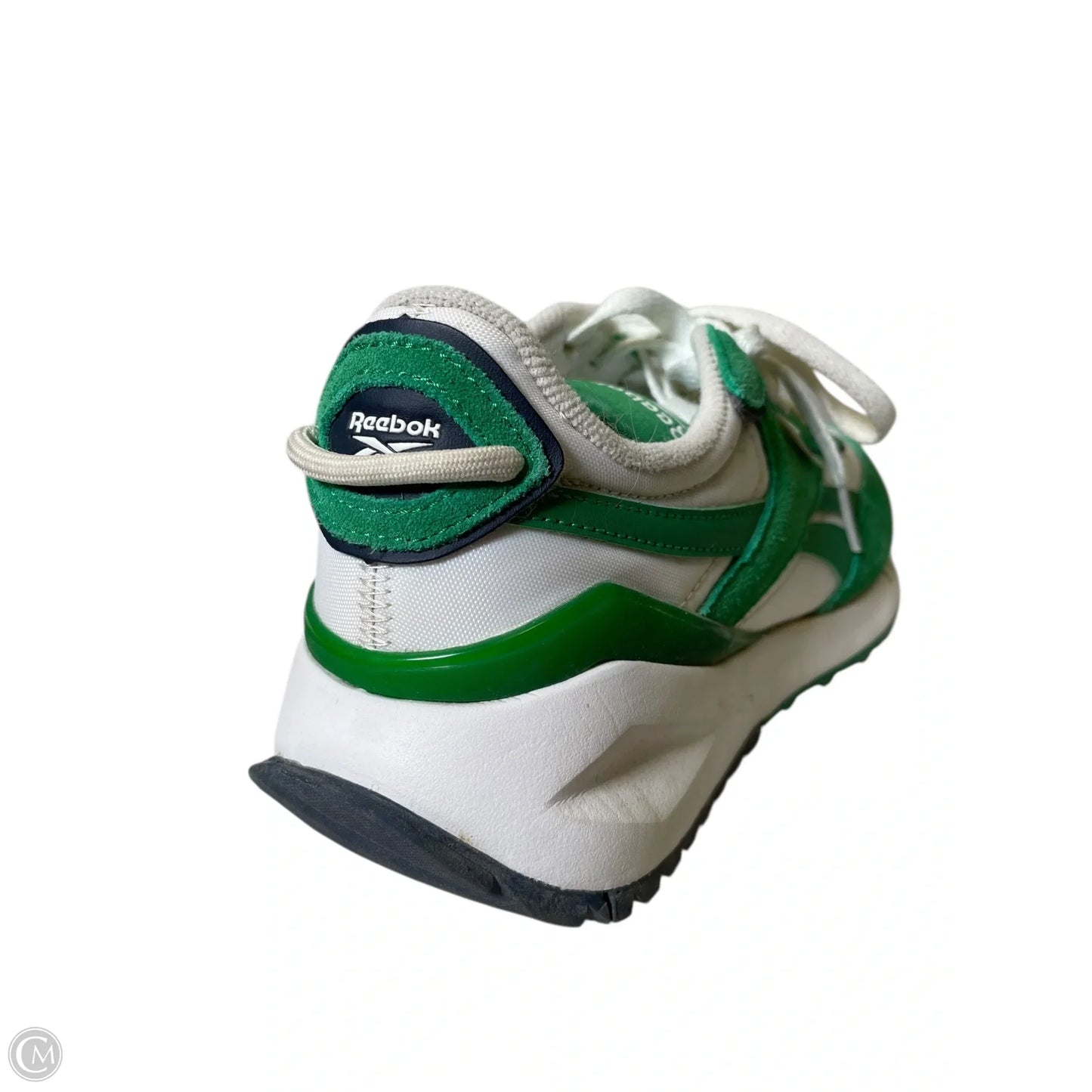 Shoes Athletic By Reebok In Green & White, Size: 7.5