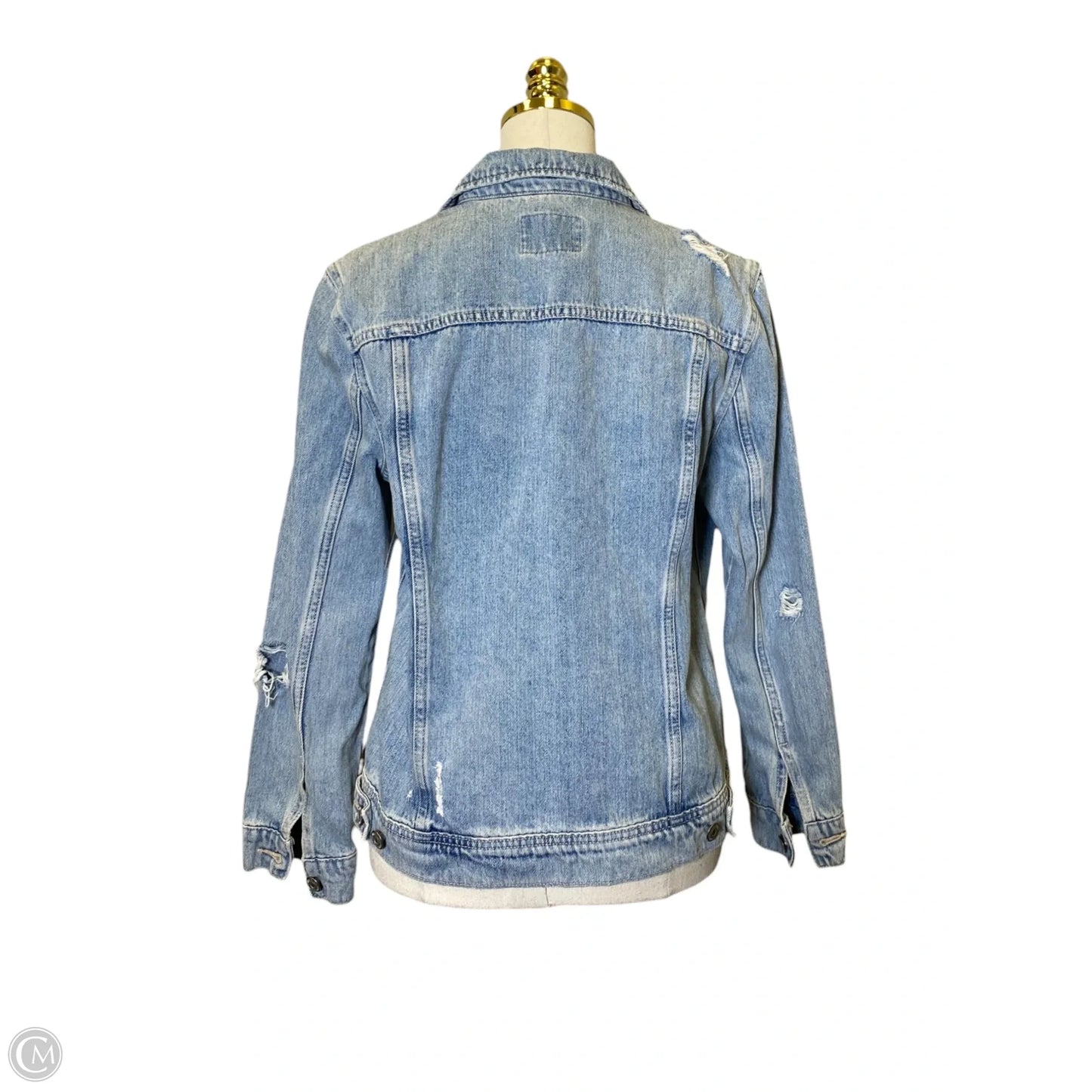Jacket Denim By Old Navy In Blue Denim, Size: L