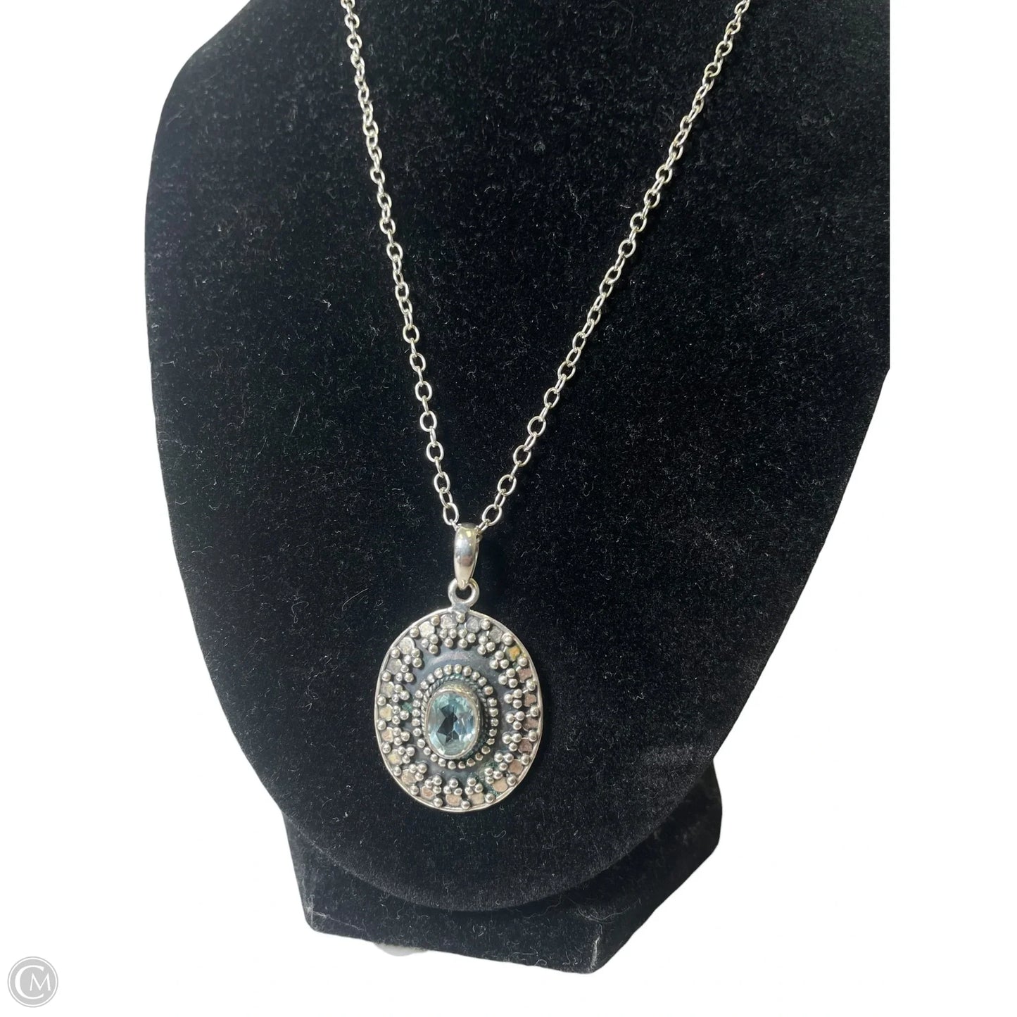 Necklace Pendant Silver By Clothes Mentor