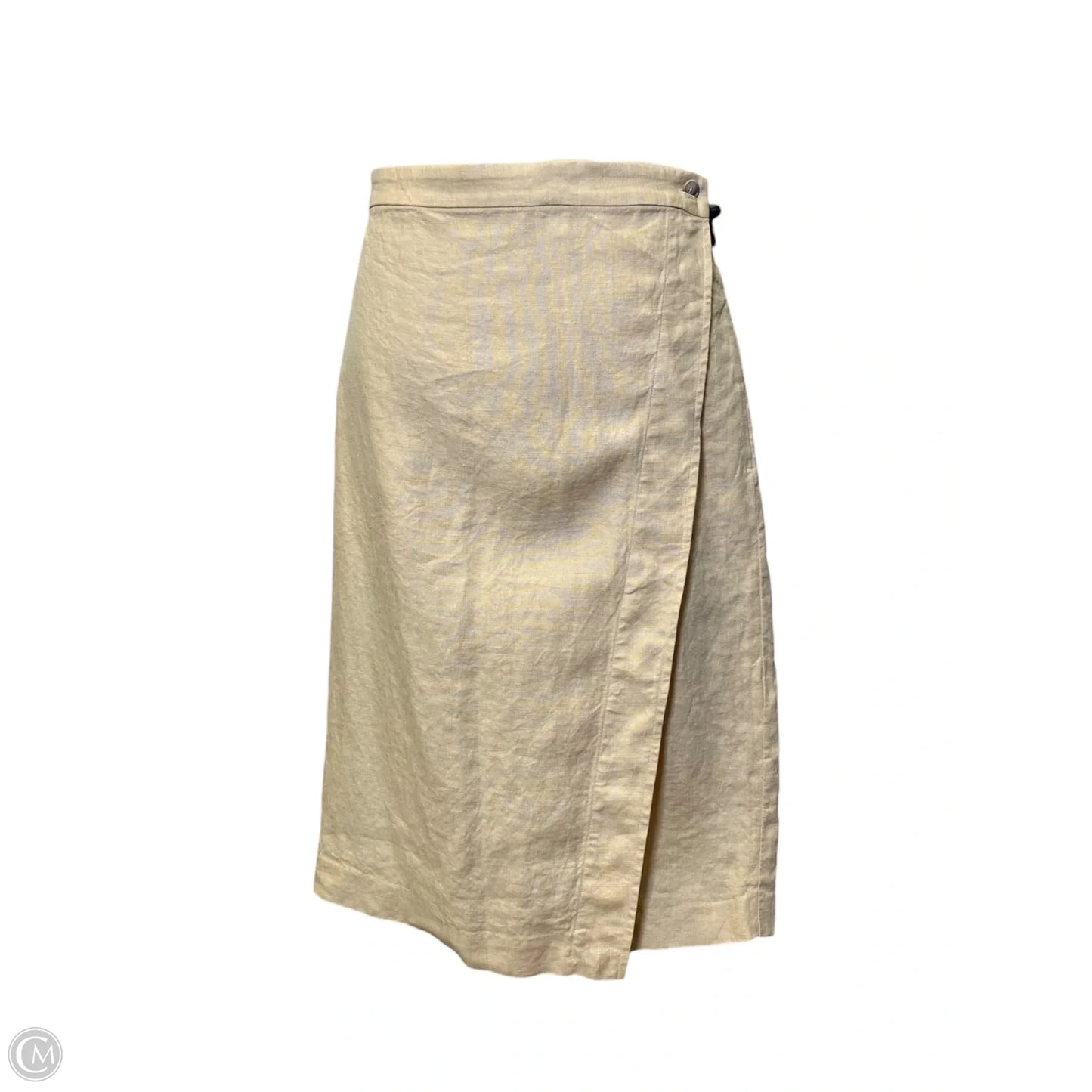 Skirt Midi By Polo Ralph Lauren In Beige, Size: 14