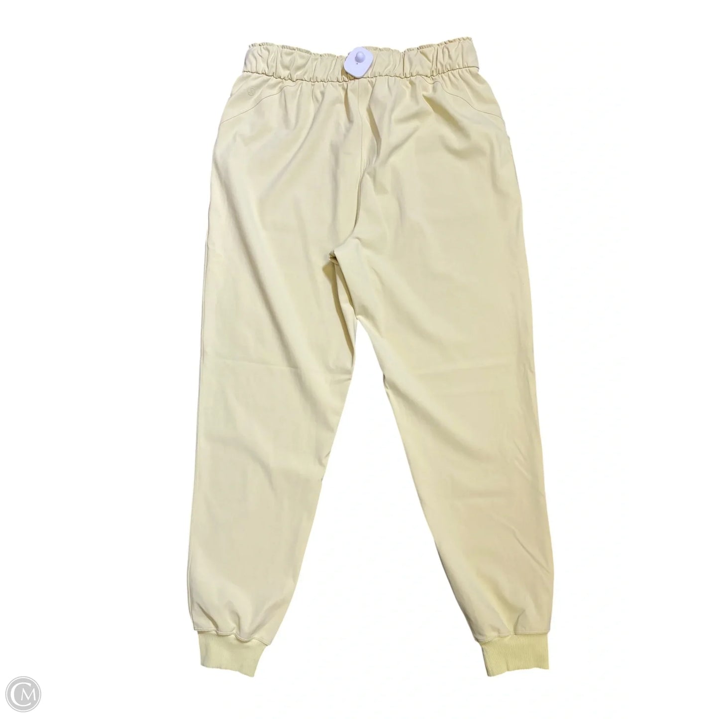 Athletic Pants By Lululemon In Yellow, Size: M