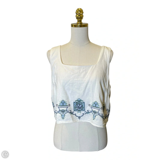 Top Sleeveless By Abercrombie And Fitch In Multi-colored, Size: M