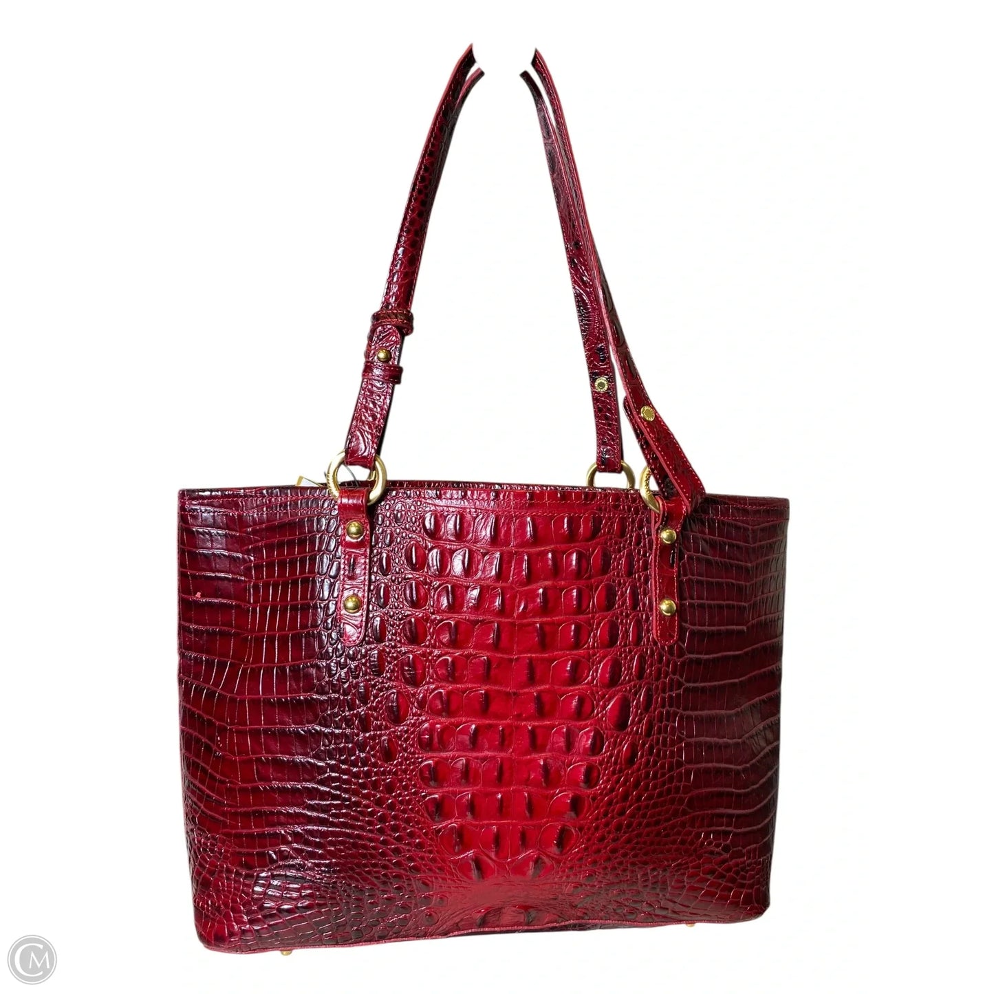 Handbag Designer By Brahmin, Size: Large