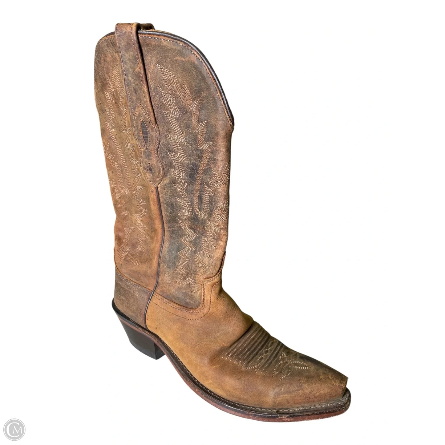 Boots Western By Old West In Brown, Size: 7