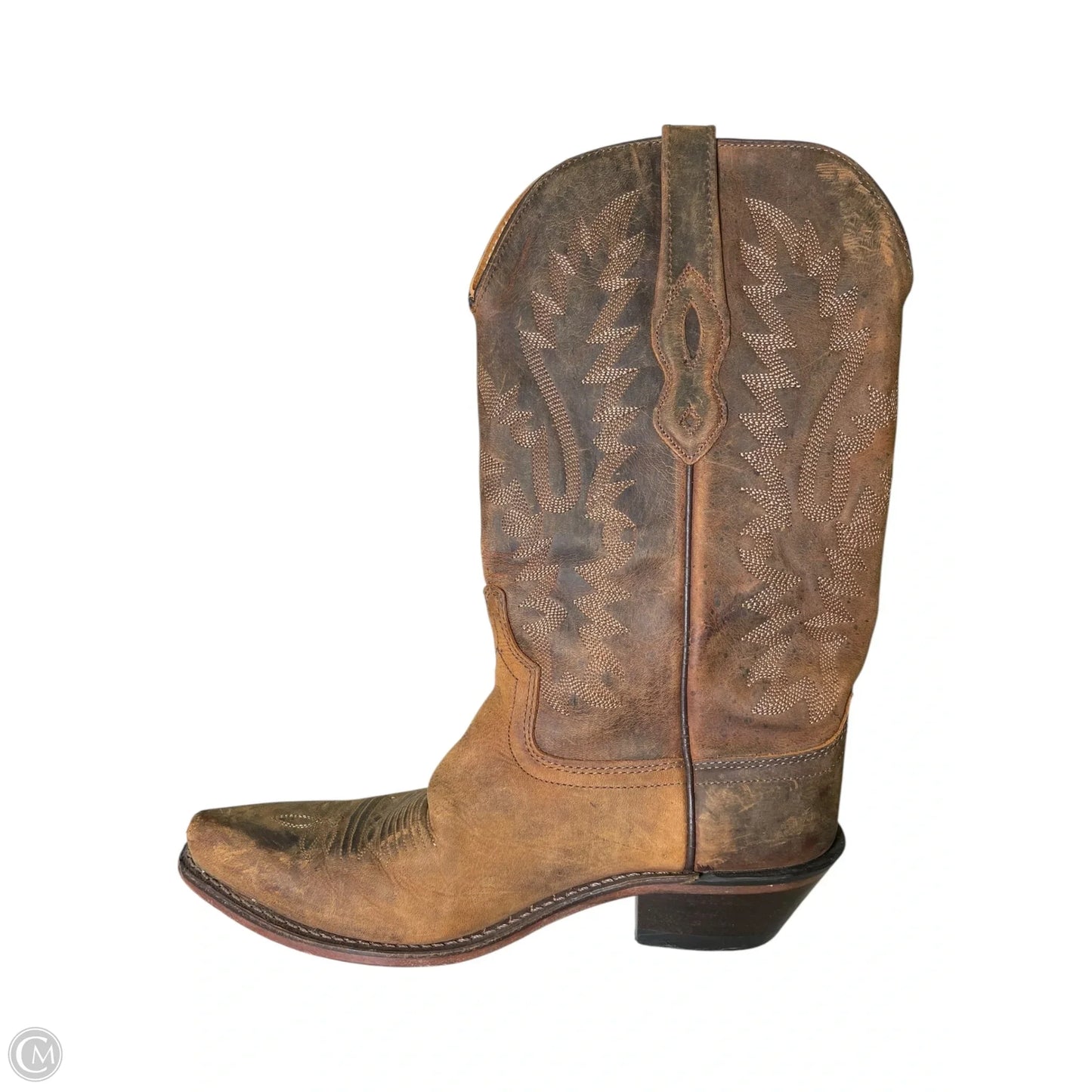 Boots Western By Old West In Brown, Size: 7