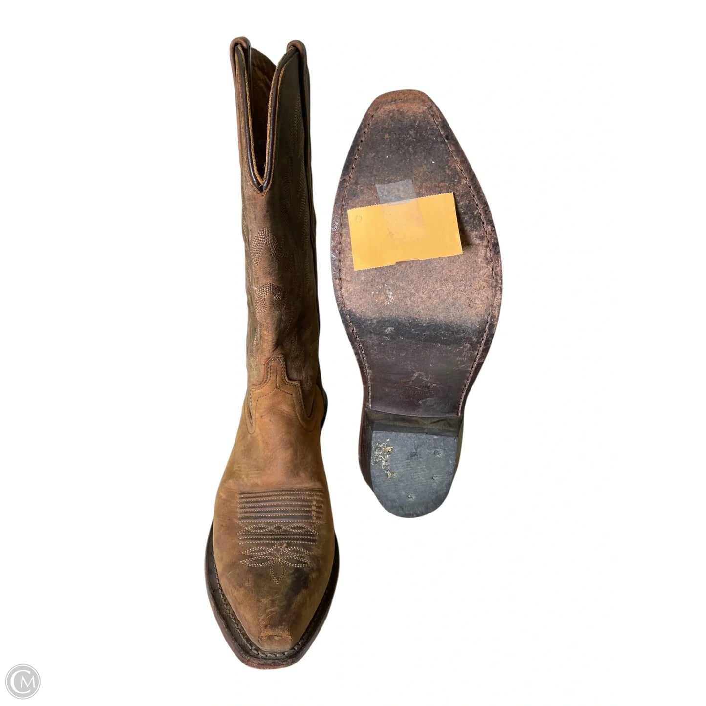 Boots Western By Old West In Brown, Size: 7