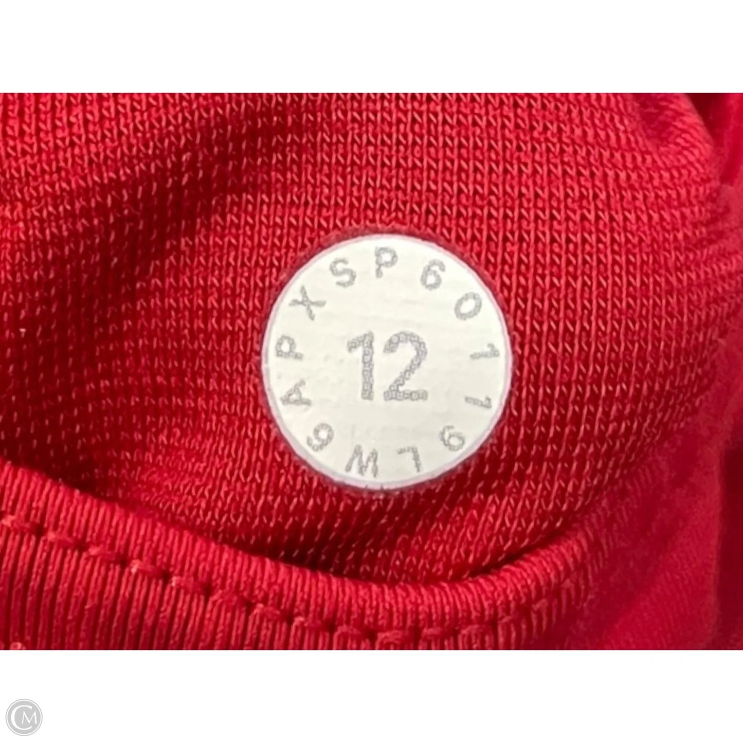 Athletic Leggings By Lululemon In Red, Size: L