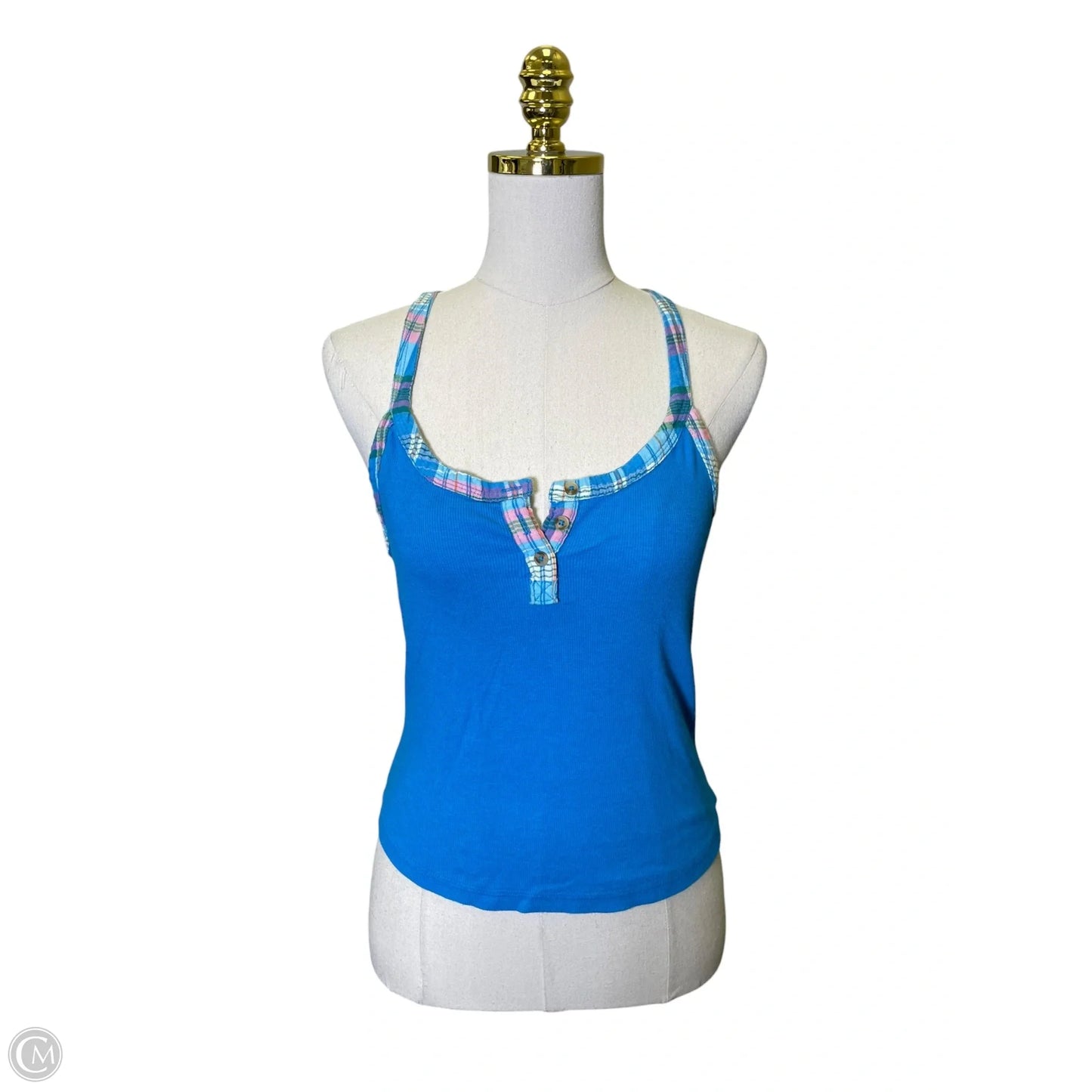 Top Sleeveless By Pilcro In Blue, Size: M
