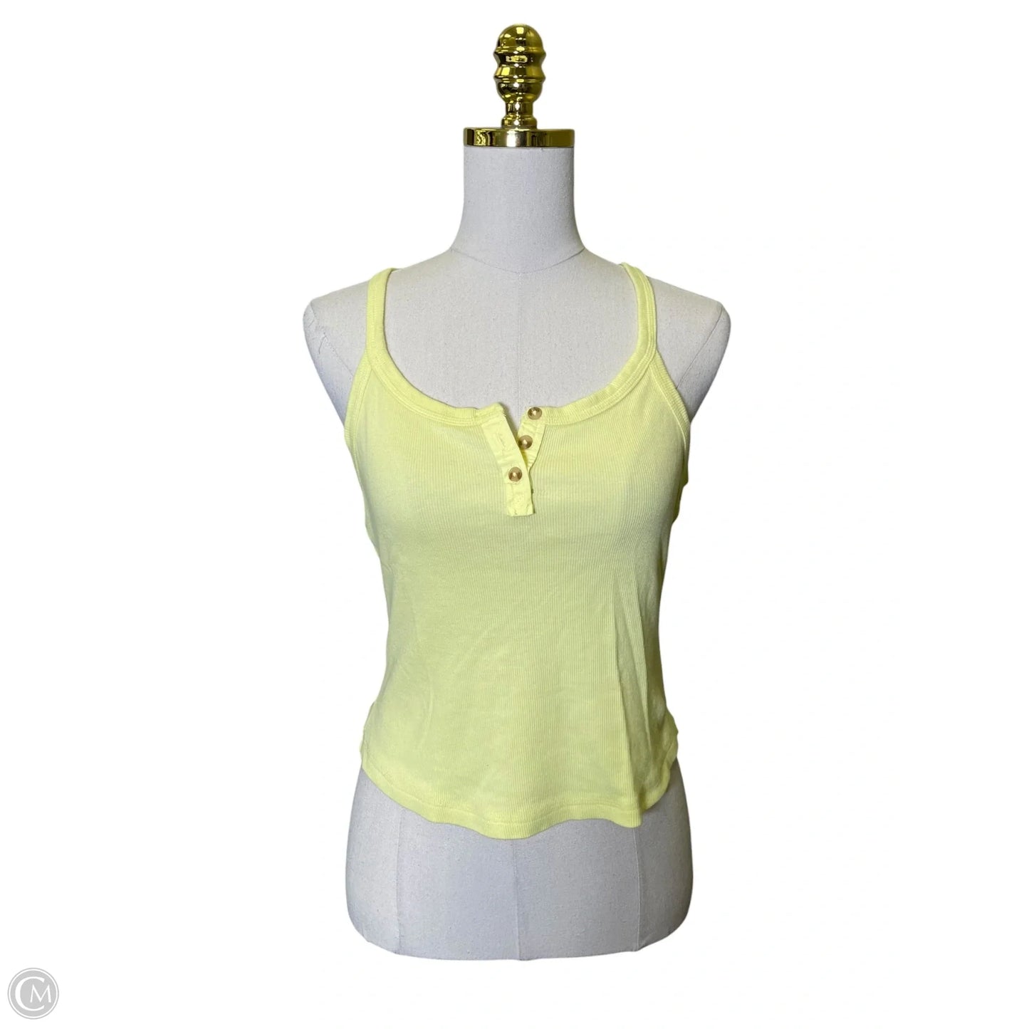 Top Sleeveless By Pilcro In Green, Size: M