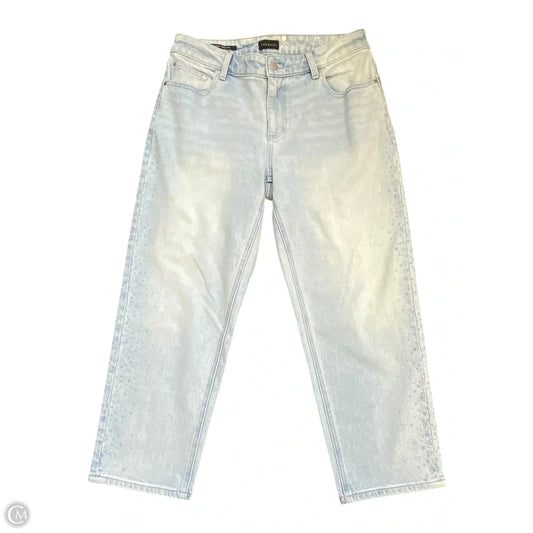 Jeans Straight By Talbots In Blue Denim, Size: 10