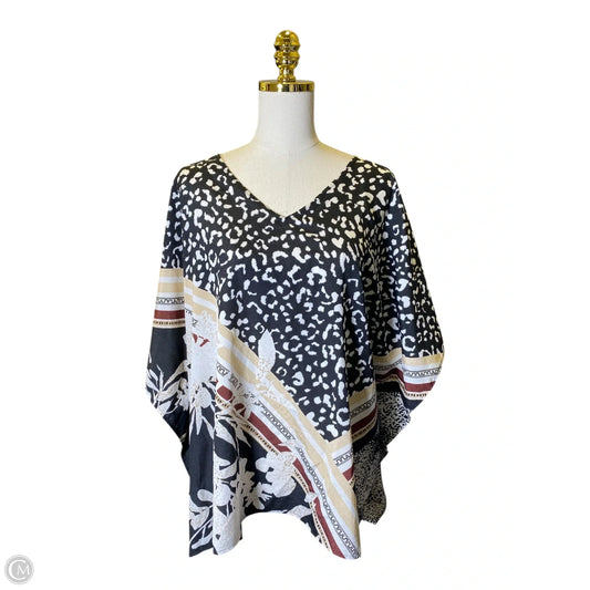 Top Short Sleeve By Chicos In Animal Print, Size: Xl