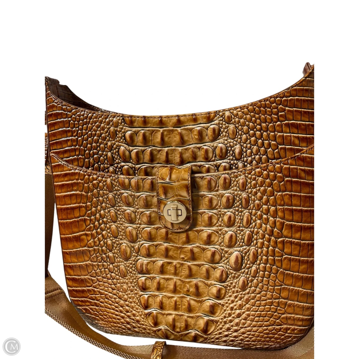 Crossbody Designer By Brahmin, Size: Large