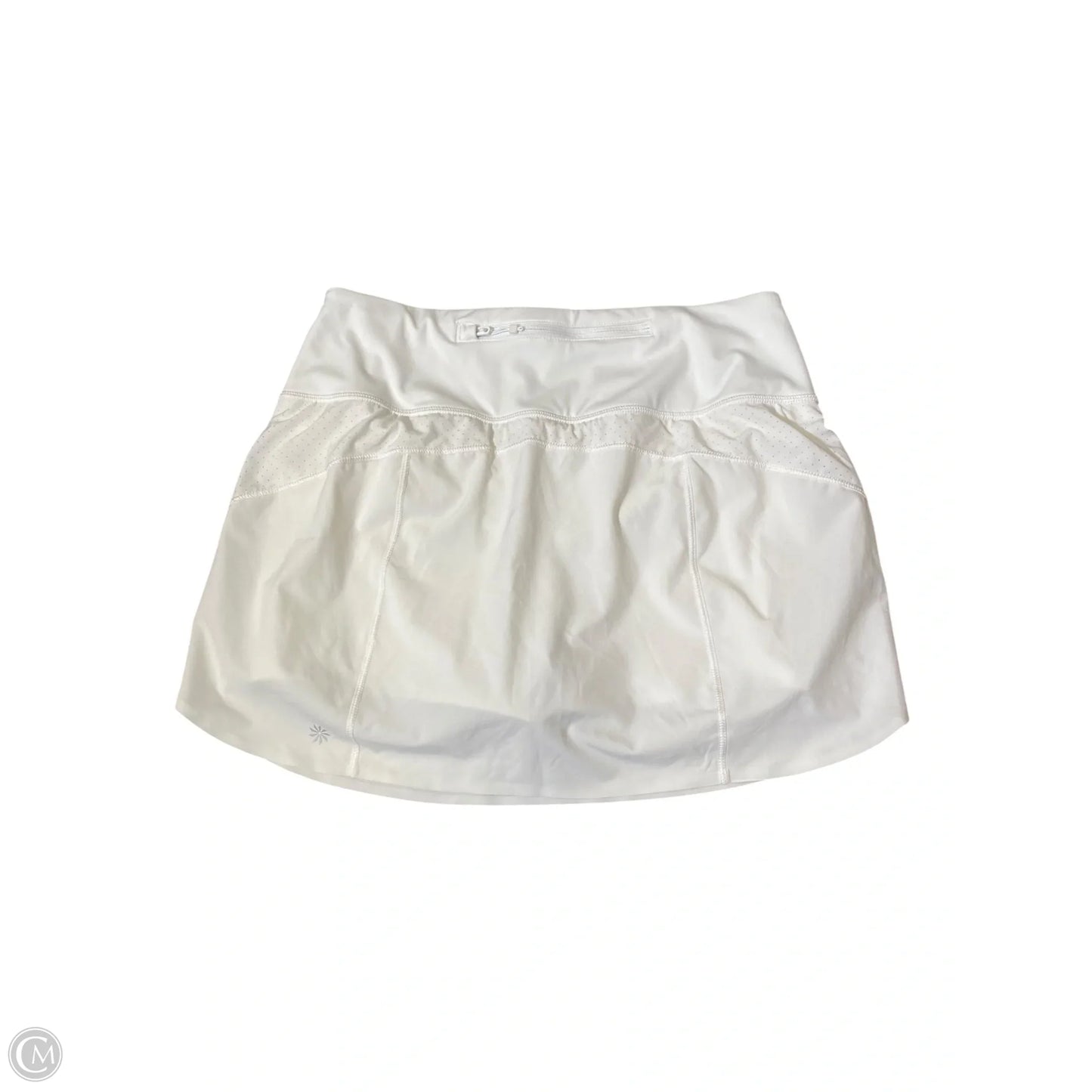 Athletic Skort By Athleta In White, Size: S